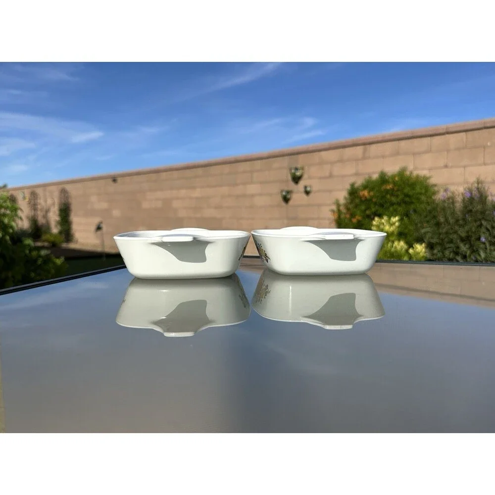 Corning Ware Spice of Life 1 3/4 Cup Mini Casserole P-41-B Lot of 2 Made In USA